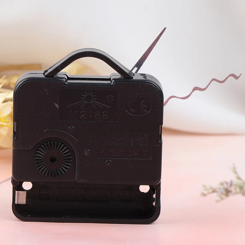 1 компл. Черный и красный руки Ремонт набор инструментов DIY набор с крюком бесшумные Часы настенные кварцевые механизм движения