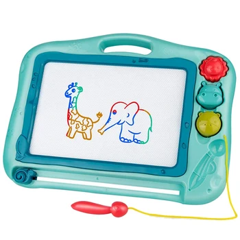 

PPYY NEW -Children's Magnetic Drawing Board, Color Rewritable Magnet Writing Sketch Pad, Children's Graffiti Board, Writing Boar