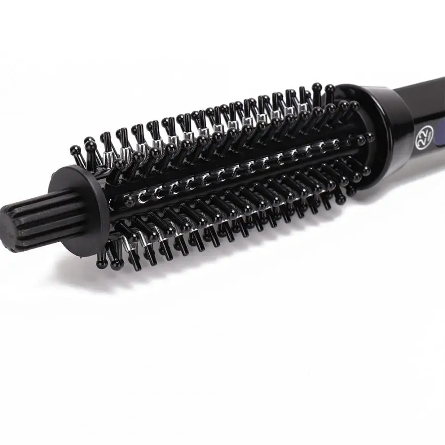22mm Dual-use Electric Hair Curler Straightener LCD Display Hair Curler Comb Styling Tool Beard Comb