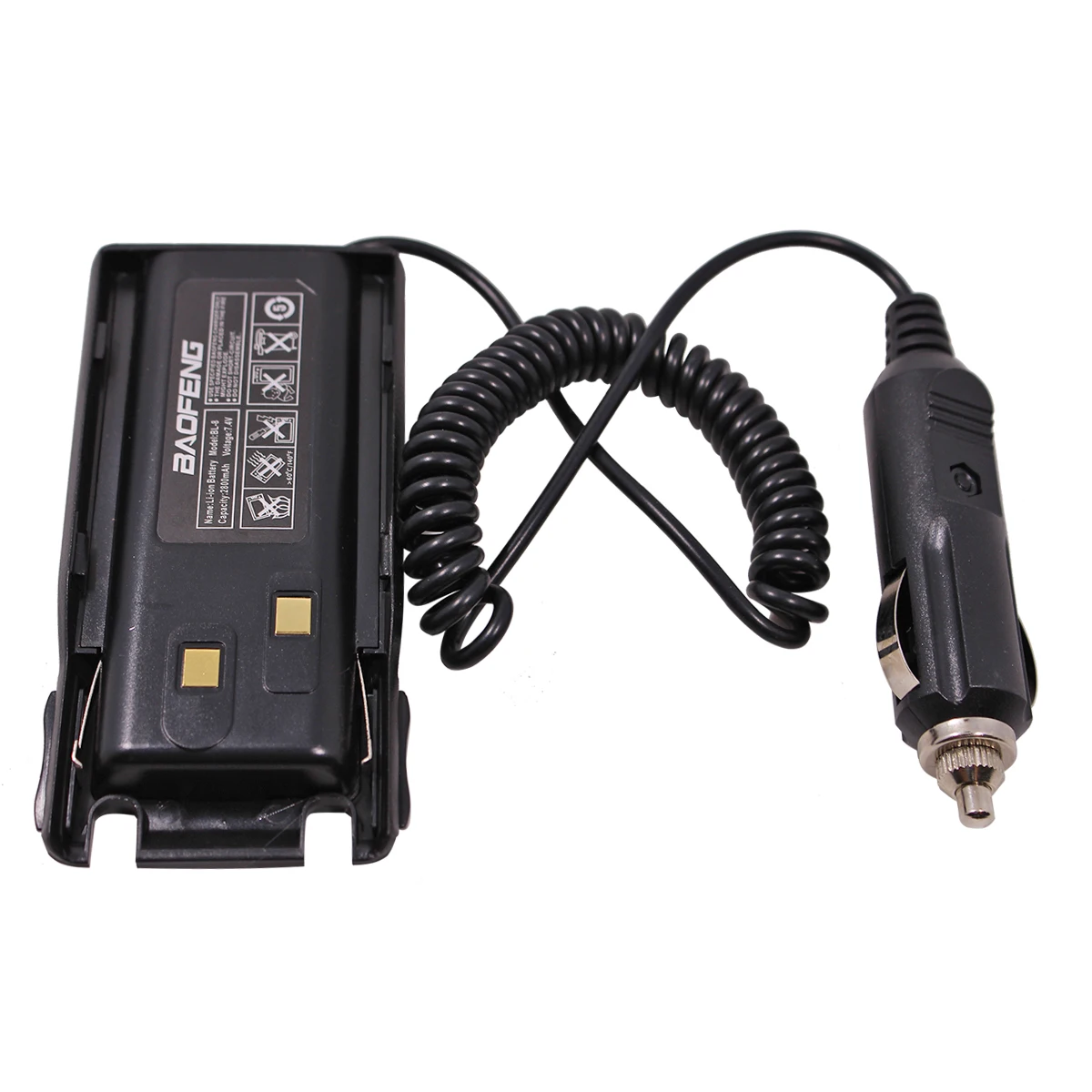 Baofeng UV-82 12V автомобиль Зарядное устройство Батарея выпрямитель для двухстороннее радио BAOFENG UV-82/плюс UV-82 II) UV-8HX GT-5TP иди и болтай Walkie Talkie