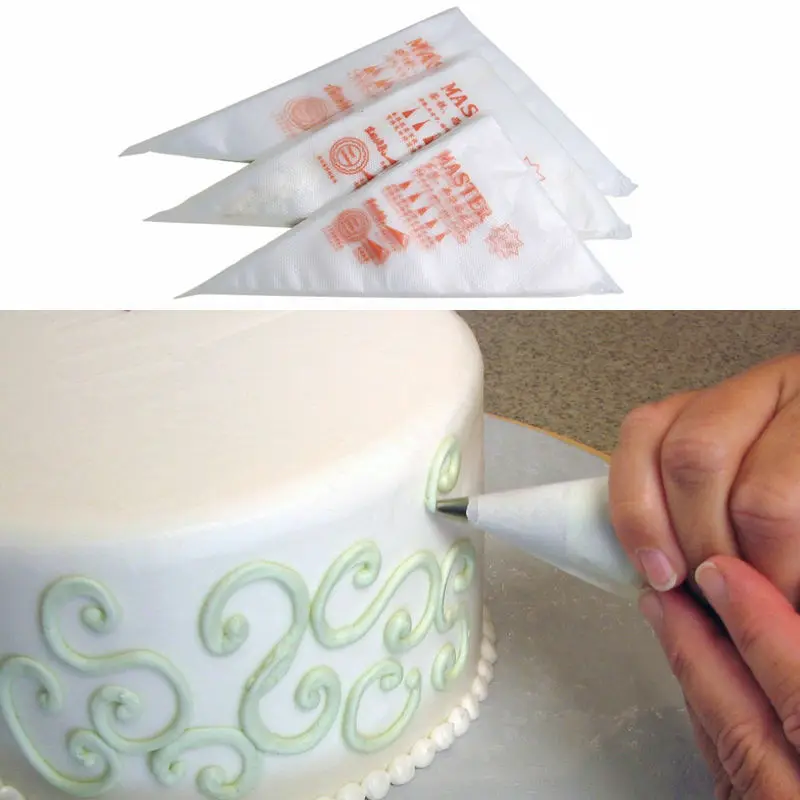 Pastry Bag Set Pastry Bags 1pcs / 25pcs Disposable Baking Pipings Bag