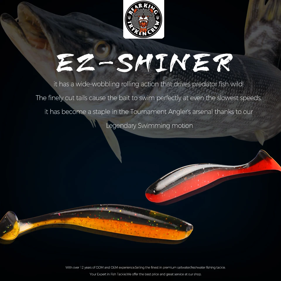 BEARKING Ez Shiner от 5 см 7 Высота каблука 10 или воблеры для горячего Карп Рыбалка мягкие