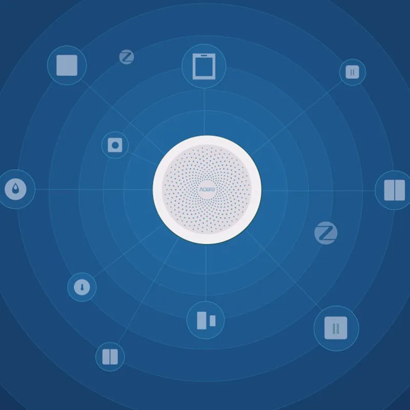  Xiaomi Aqara Gateway Hub For Apple Homekit with RGB Led night light Smart Home Center Support Aqara