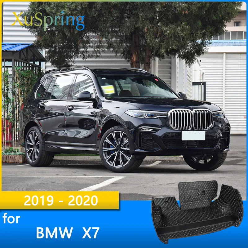 

Car Trunk Mat Cargo Liner For BMW X7 2019 2020 6Seats Rear Tail Durable Boot Cover Protective Styling