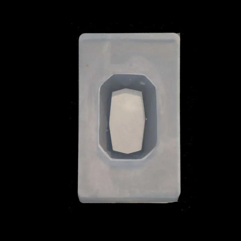 Квадратная подвеска в форме капли сердца ручной работы из смолы силиконовая