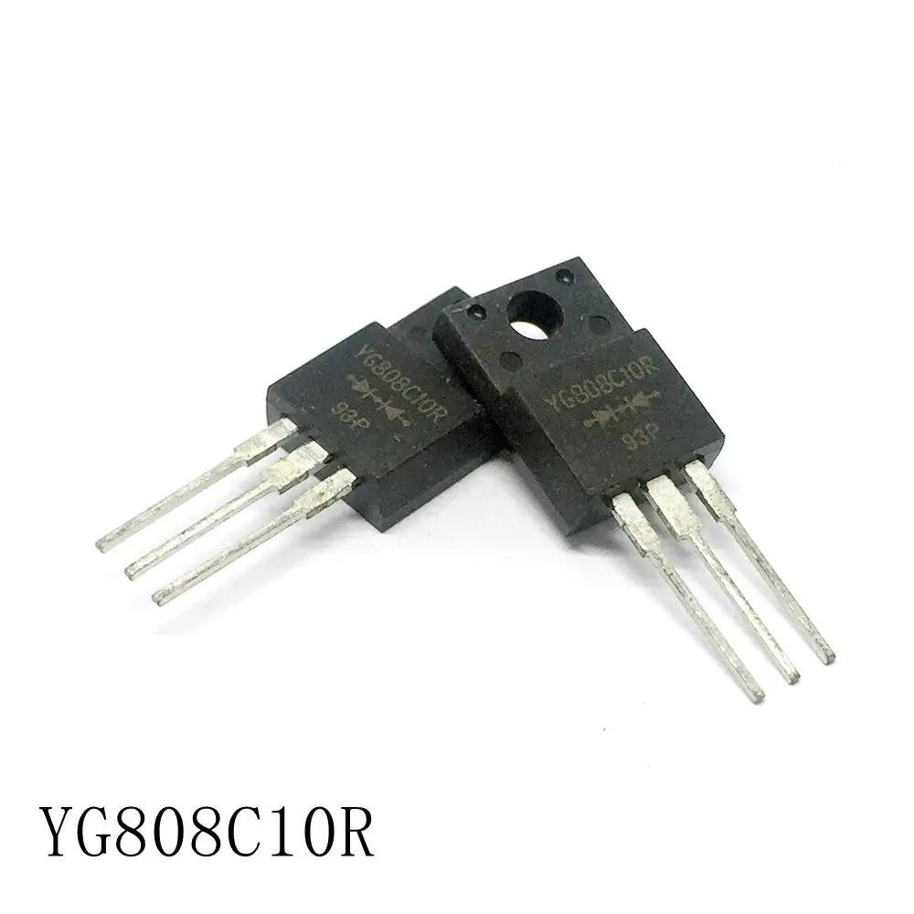 Диод Шоттки YG808C10R TO-220F 30A/100V 10 шт./лот в