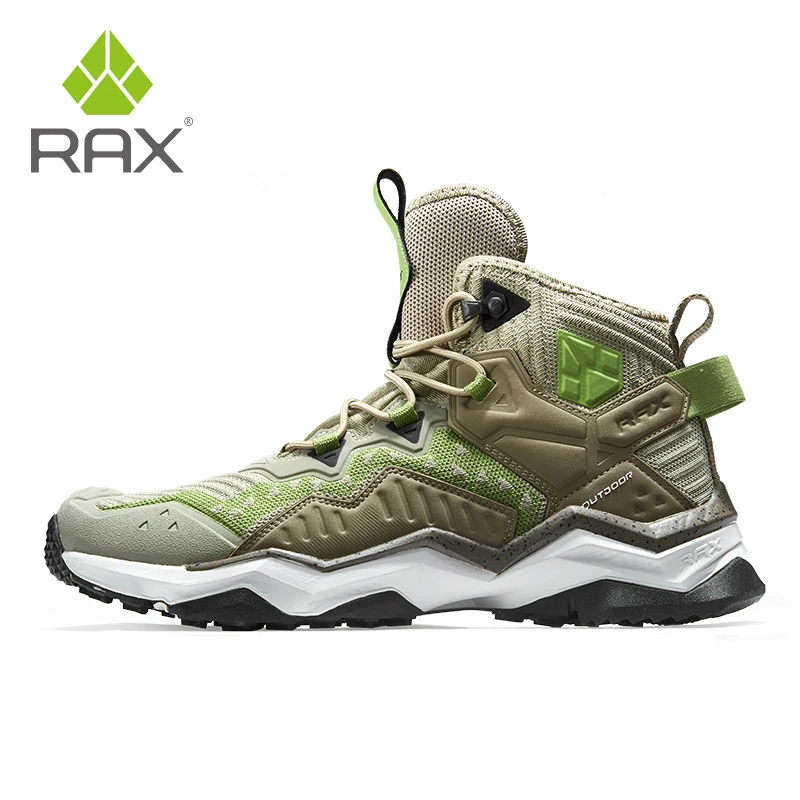 Qiankaqi men RAX мужские водонепроницаемые треккинговые ботинки дышащая походная обувь уличные спортивные кроссовки мужские горные ботинки охотничья походная обувь женская - Цвет: Qiankaqi men