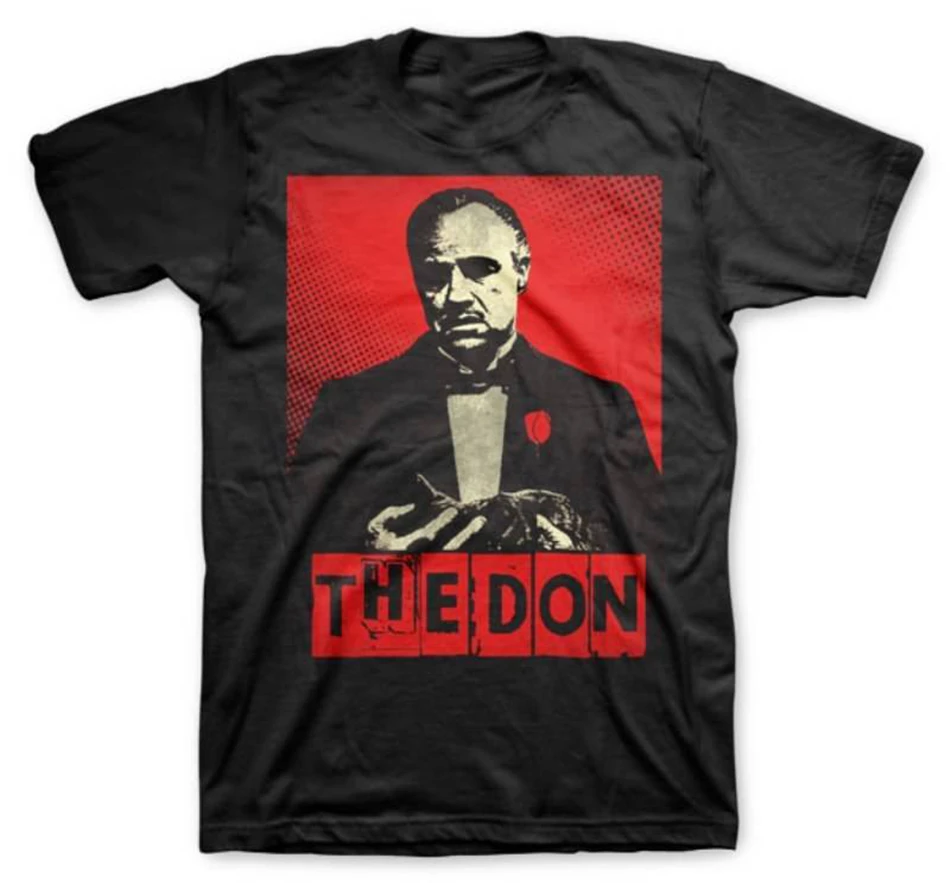 Футболка Godfather The Don Vito Corleone Marlon Brando мужской джемпер от Hubris новые Забавные топы