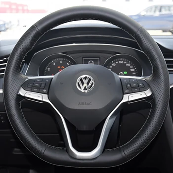 

Braiding cover for steering wheel cover for Volkswagen VW Magotan 2020 T6.1 Kombi Steering Wheel Cover for VW