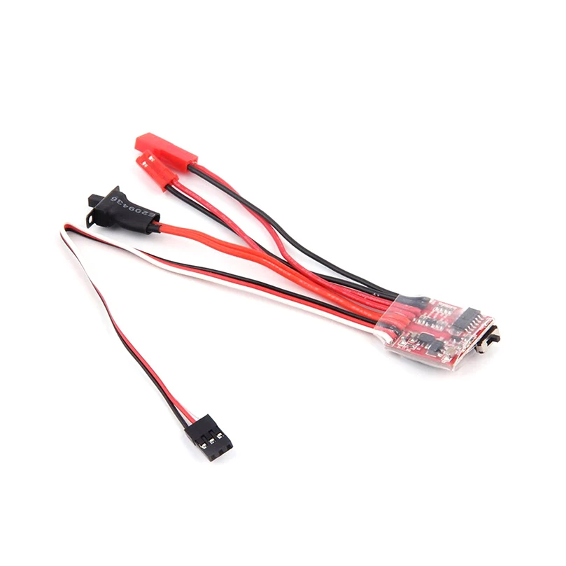 

JMT 20A / 30A Brushed ESC 2KHz Forward Reverse Bidirectional Speed Controller with Brake 30*23*5mm for RC Boat Car Tank Rock Car