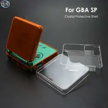 YuXi Klar Kristall Fall Harte Schutz Shell für Gameboy Advance SP für GBA SP Konsole Schutz Abdeckung