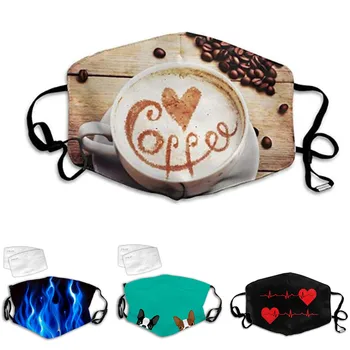 

Adult Windproof Face Mask Mouth Mask Washable Face Shield Reusable Face Shield Breathable Cloth mondmaskers Mascherine lavabili