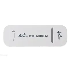 Enrutador WIFI portátil 4G/3G LTE para coche, punto de acceso inalámbrico de 100Mbps, Dongle USB, módem de banda ancha móvil, Tarjeta SIM desbloqueada, Mini
