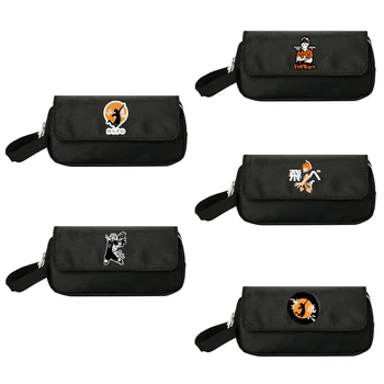 

Anime Cartoon Haikyuu Cosplay Pencil Case Pencil Bag Zipper Stationery Pouch Organizer Holder Big Capacity Learning Supplies