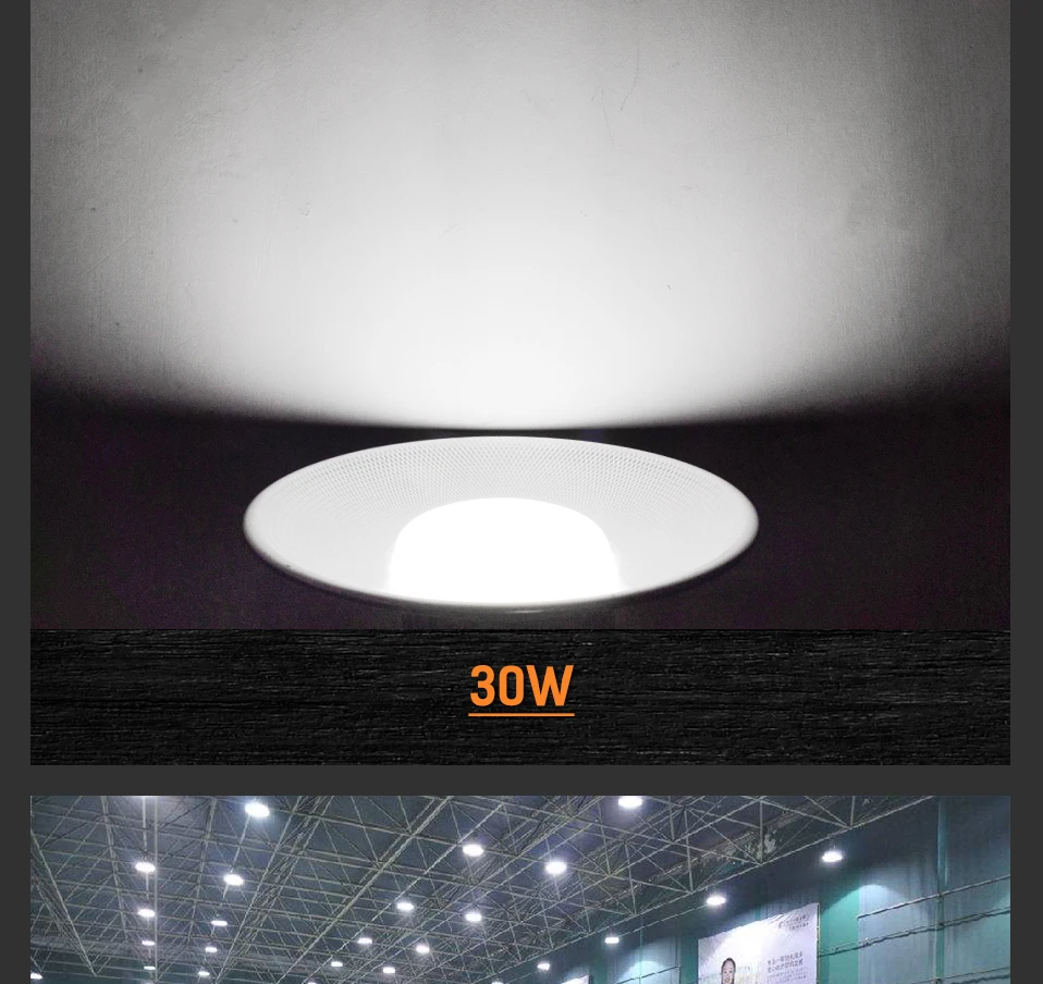 High Power Energy Saving E27 Led Bulb White Light 220V 30W Lampada Ampoule Bombilla Super Bright Lamp for Home Warehouse