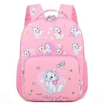 

2020 New 3D Cute Cat Prints Backpack children School Bags Boys and Girls Cartoon Animal Shaped schoolbag baby kids bag