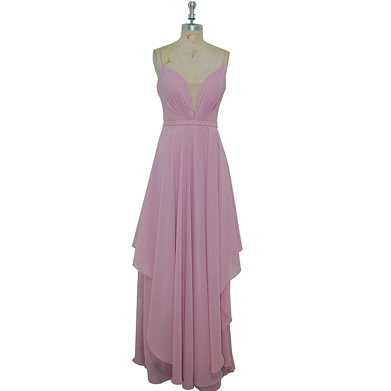 Настоящая фотография, шифоновые платья для выпускного вечера, ТРАПЕЦИЕВИДНОЕ вечернее платье без рукавов со складками, v-образным вырезом, бисером и кисточками, Длинные вечерние платья