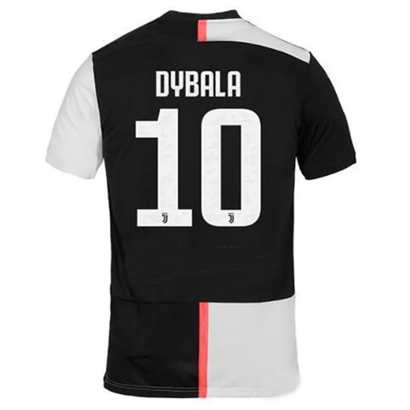 juffon soccer jersey BUFFON Dybala DE LIGT Ramsey Emre Can Ronaldo Mandzukic Kean Футбольная Футболка 19/20 juve - Цвет: shirt12