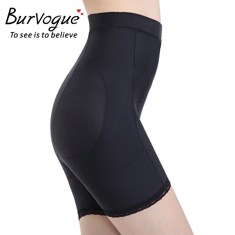 Burvogue животик контроль Трусики с завышенной талией тренажер Shaper для бедер и ягодиц Lifter Body Shaper для похудения Пояс для моделирования фигуры под одежду трусики