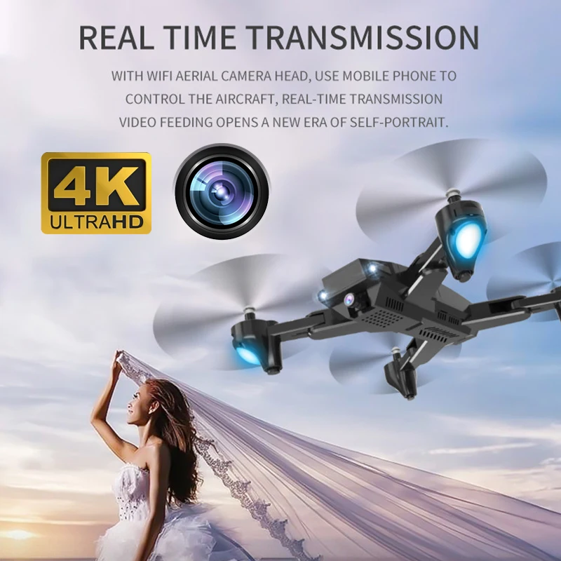 S9T HDRC 4K 1080P hd-видеокамера RC Дрон FPV wifi Профессиональный широкоугольный Квадрокоптер долгий срок службы батареи USB зарядка Aaircraft