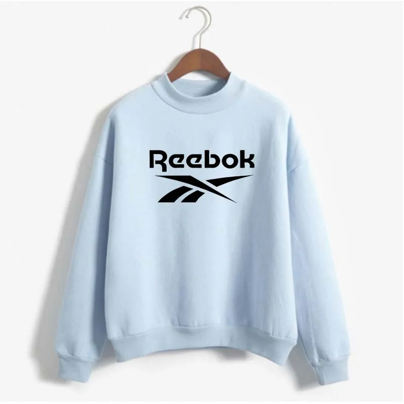 Зимний свитер REEBOK 2020 в Корейском стиле Повседневный Харадзюку|Толстовки и свитшоты| |