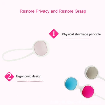 Silicone Kegel Balls Vaginal Chinese Balls for Women Sex Toys for Woman Shrinking Vagina Geisha Ball Tighten Exercise Machine