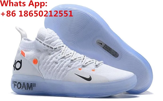 Zoom KD 11 EP XI EYBL Peach jam Hot Punch Кевин Дюрант мужские баскетбольные кроссовки KD11 - Цвет: COLOR (5)