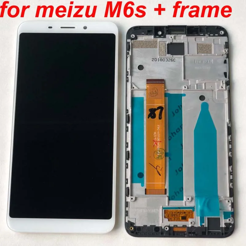 AAA лучший оригинальный 5 7 для Meizu M6S Meilan S6 Mblu M712H M712Q ЖК экран + сенсорная панель