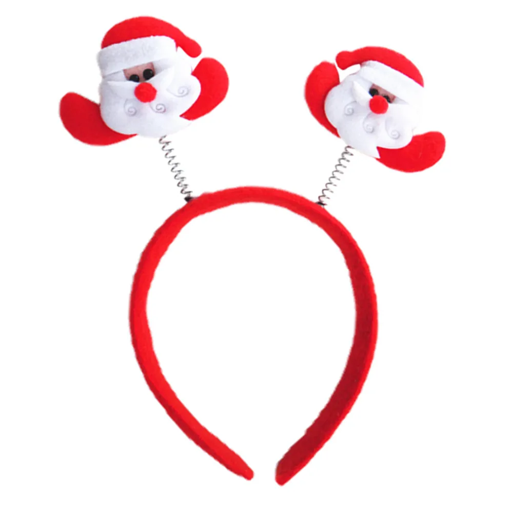 Santa Claus Christmas Headband Xmas Accessories Hairband Photography Props christmas hair accessories gift for kids friends (2)