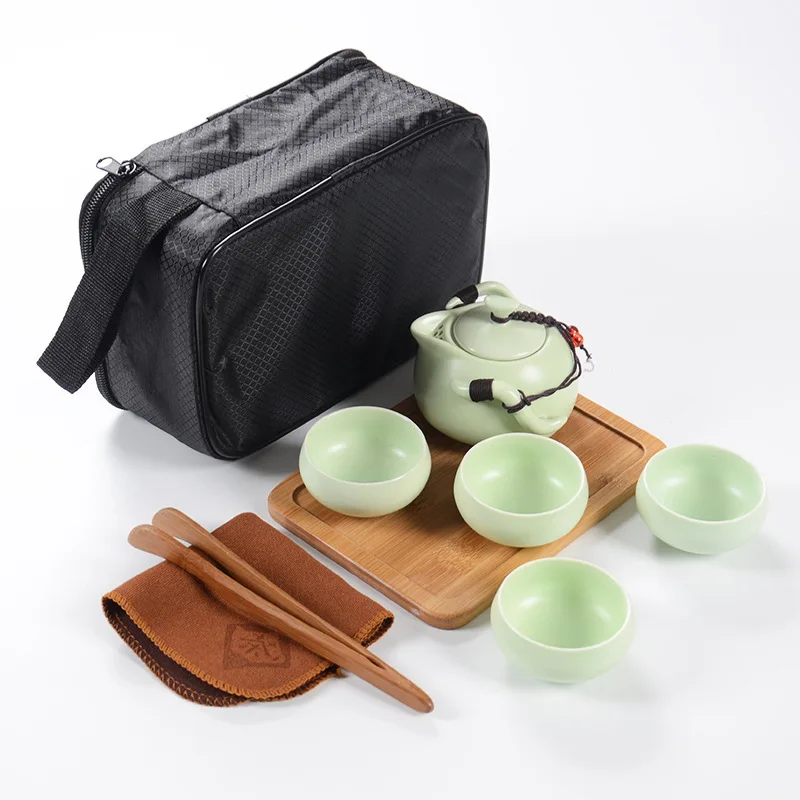 Новые продукты ручная роспись Celadon чайный сервиз-керамический чайный набор кунг-фу специальное предложение