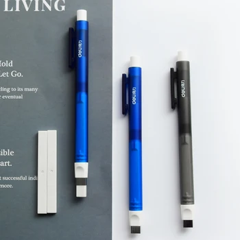 

Deli Press Retractable Pencil Eraser Writing School Student Supplies Stationery