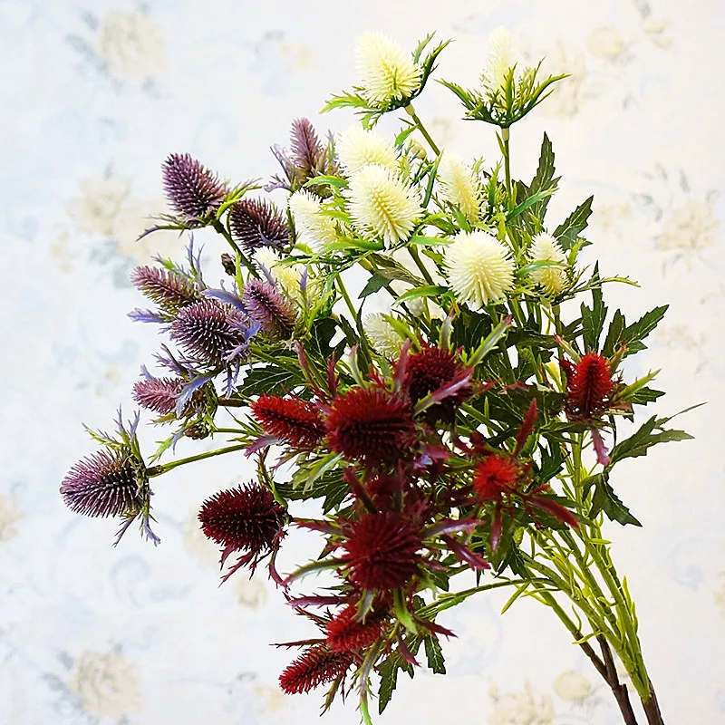 Real looking berry fruit branch Artificial Flowers for Wedding decoration plastic fake flower fleur artificielle Xmas fall decor