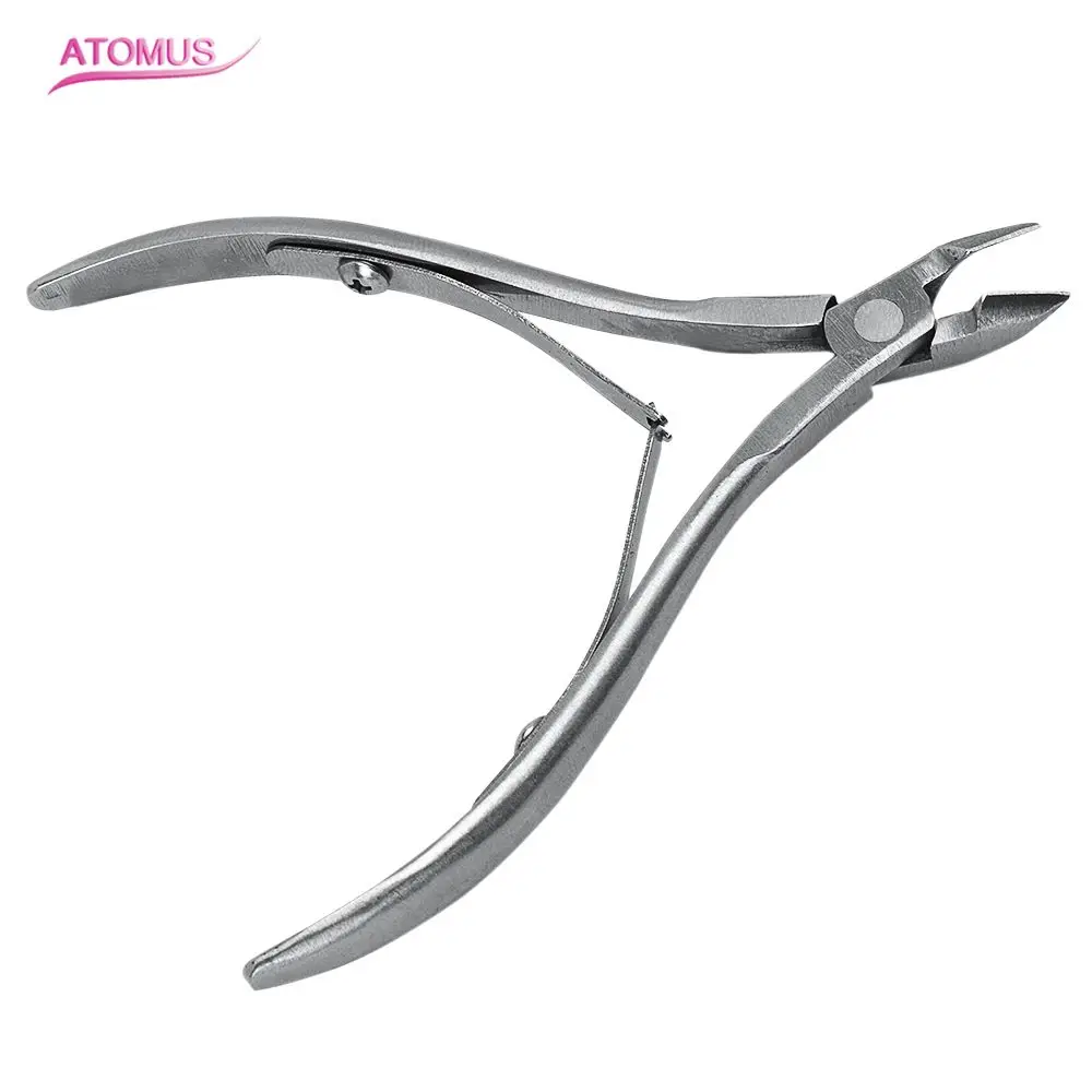 Nail Skin Pusher Tweezers 501 Stainless Steel Pliers Dead Remover Cuticle Scissors Manicure Pedicure High Quality | Красота и