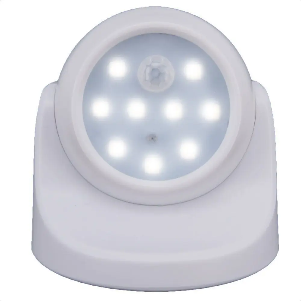 Manufacturers Direct Selling LED Double Sensing Light Control Human Body Sensing Energy-saving Lamps 360-Degree Rotating Automat