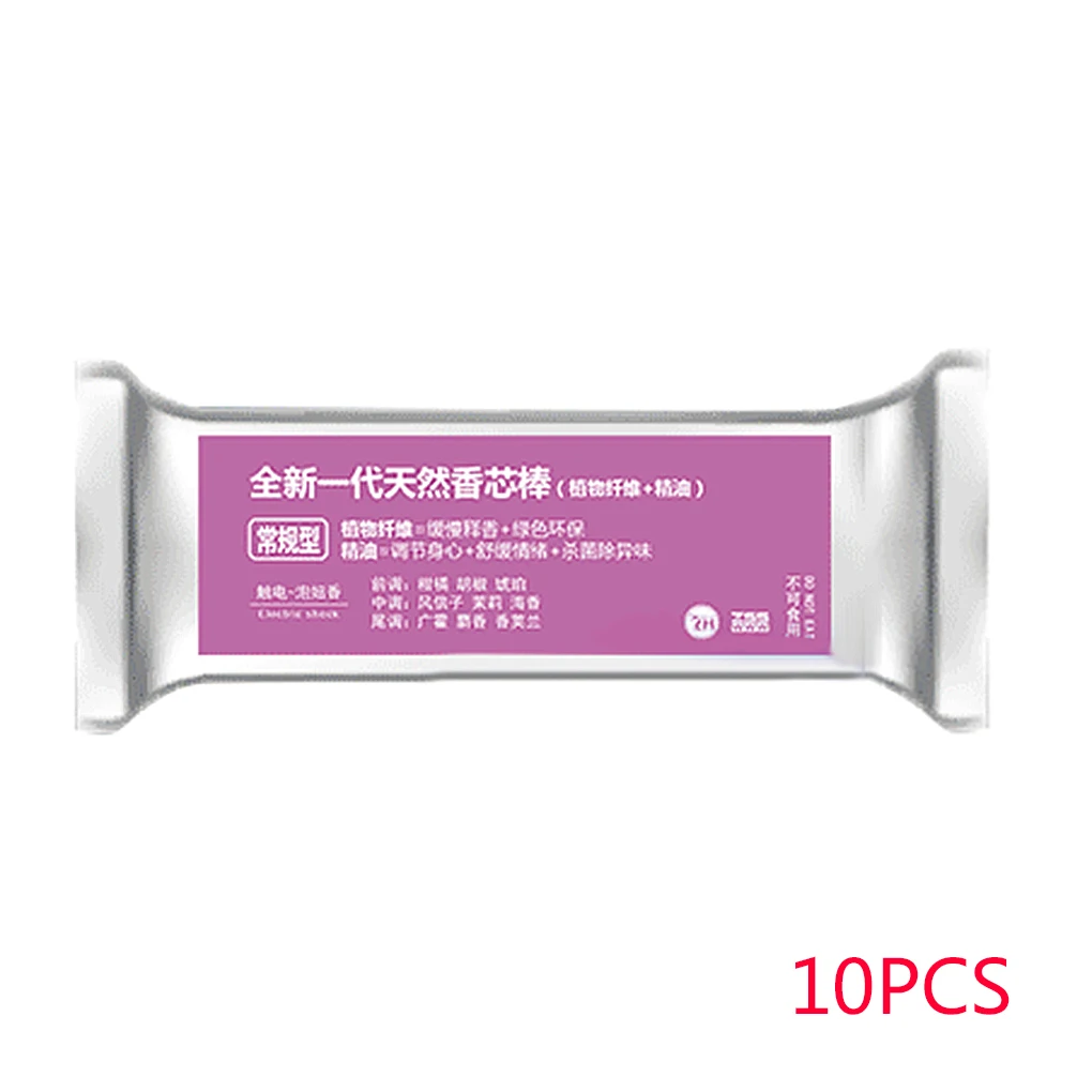 10pcs Car Incense Diffuser Air Vent Freshener Refill Car Air Conditioning Grille Perfume Clip Solid Stick - Название цвета: NO.6
