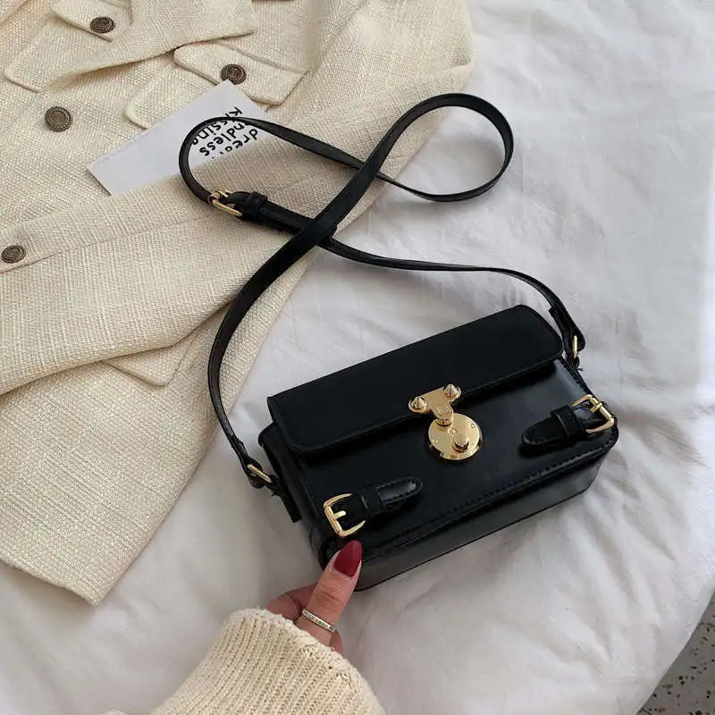 

Ladies Crossbody Bags Luxury Small Bags For Women Cheap Women Bags Shopping Bag Black Pu Leather Fashion Small Handbag Bolsos