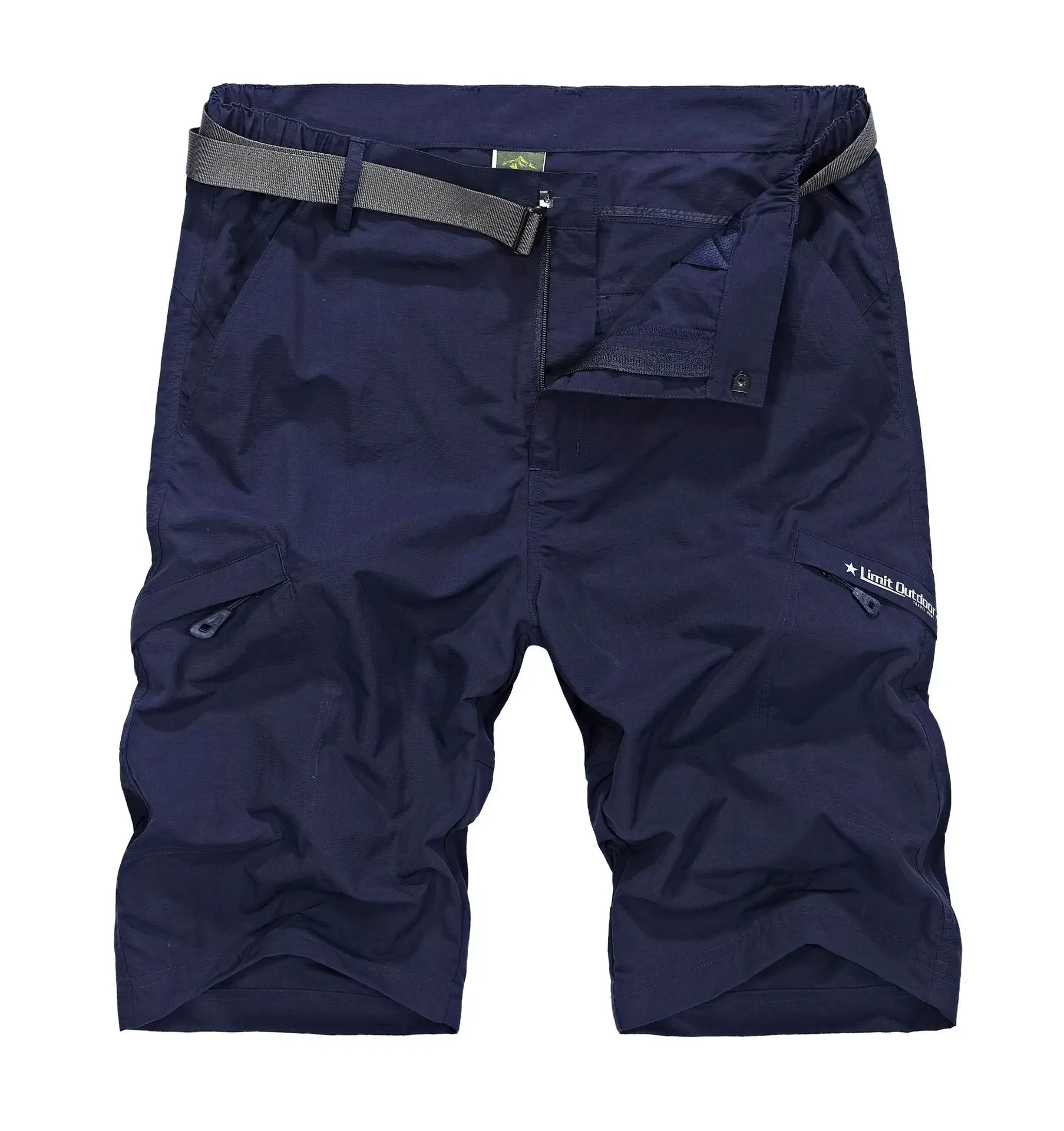 Zhan Di Ji Pu Outdoor Quick Drying Shorts Men's Mountain Climbing Shorts Workwear Shorts kuai gan ku Male Fifth Pants