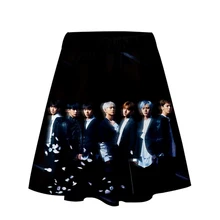 Горячая MONSTA X юбка Харадзюку Повседневная стиль Харадзюку поп юбки новые сексуальные Kpop Женские повседневные Горячая Распродажа модные