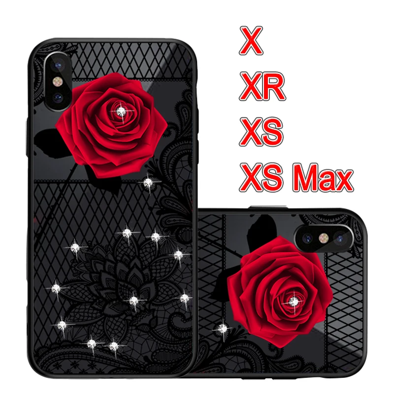 

i phone 1phone xs max case for iphone 10 xr x r s xsmax cover ip iph 10s 10r sx rx xmax bumper iohone iphonexs ixr bling coque cas