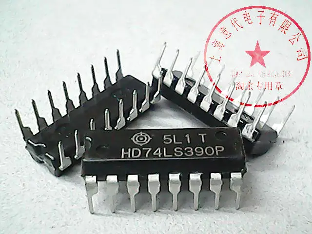 5 шт. HD74LS390P 74LS390