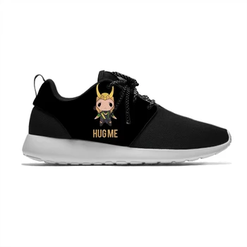 

Loki Cartoon Hug Me Hot Funny Cute Creative Lovely Kids Sport Running Shoes Casual Breathable Print Sneakers Boys Children Girl