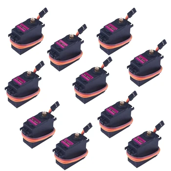 

Servomotor 10 Pcs MG996R Metal Gear Torque Digital Servo Motor for RC Model Car Boat Helicopter KY62