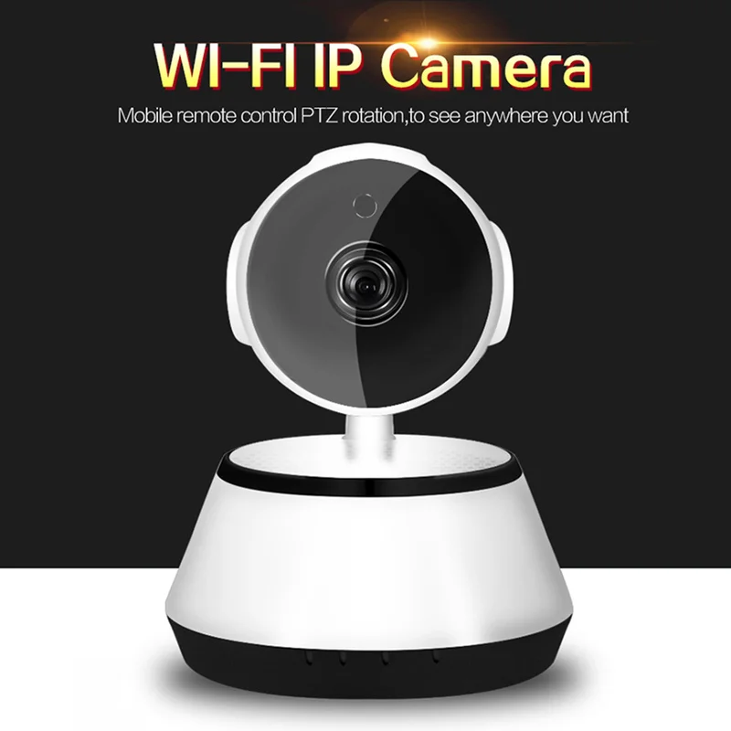 Домашняя камера видеонаблюдения беспроводная умная Wi Fi аудио запись радионяня HD