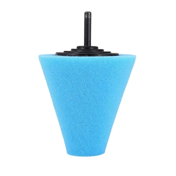 

Foam Polishing Cone Shaped Buffing Pads for Wheels-Use with Power Drill