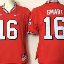 Новое поступление, высокое качество, Джорджия бульдоги Кирби Смарт для мужчин Джерси