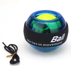 Тренажер для рук усилитель светодиодный мяч для запястья тренажер для тренировки мышц Powerball расслабляющий шар на гироскопе домашнее