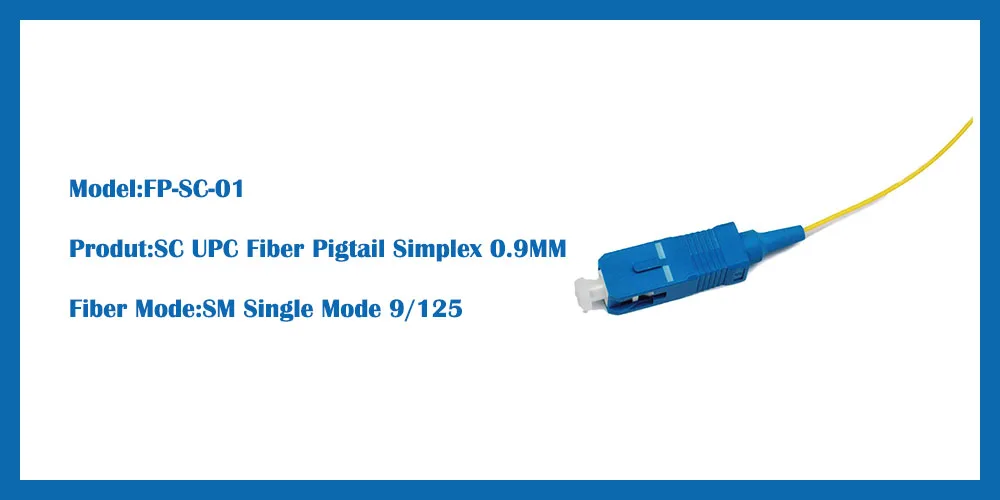 SC UPC Fiber Pigtail 1 Meter 1000X500
