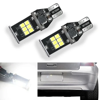 

2x T15 LED Wedge Bulb W16W Led Lamp Light Canbus Automobiles Backup Reverse Light For Volkswagen Passat B7