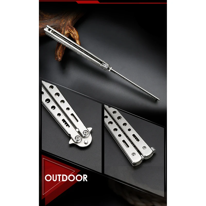 Многофункциональный цеп бабочка расческа для ножей из нержавеющей стали