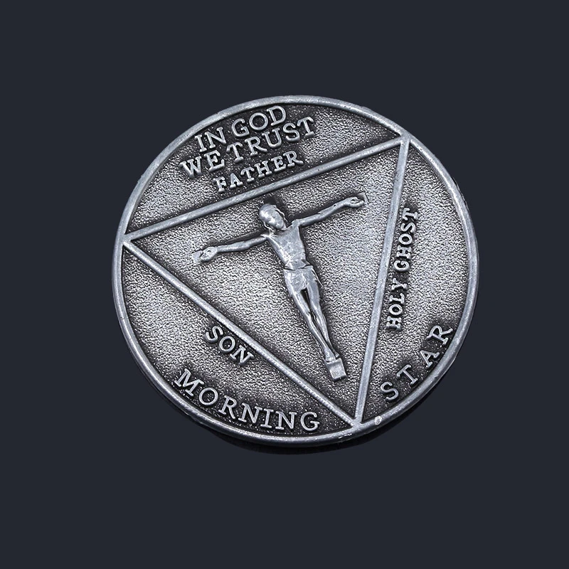 ТВ-шоу Lucifer Morningstar Satanic Pentecost Косплей монета памятная монета значок Хэллоуин металлические аксессуары реквизит монета